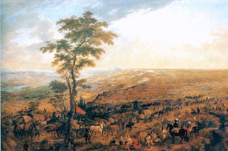 unknow artist Battle of Almenar 1710, War of the Spanish Succession oil painting picture